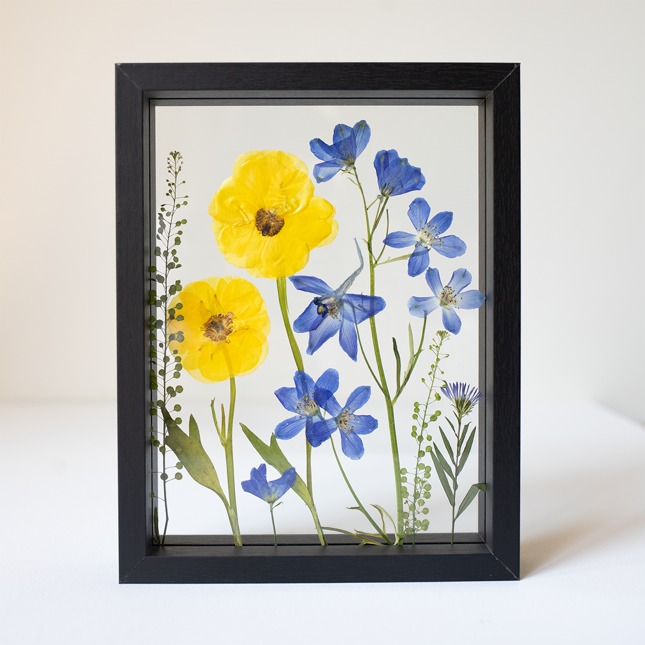 FRAME DELPHINIUM , RANUNCULUS mix medium