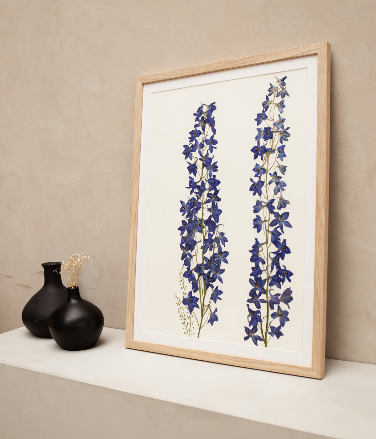 Delphinium Abstract