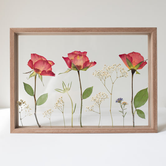 FRAME ROSES RED  large