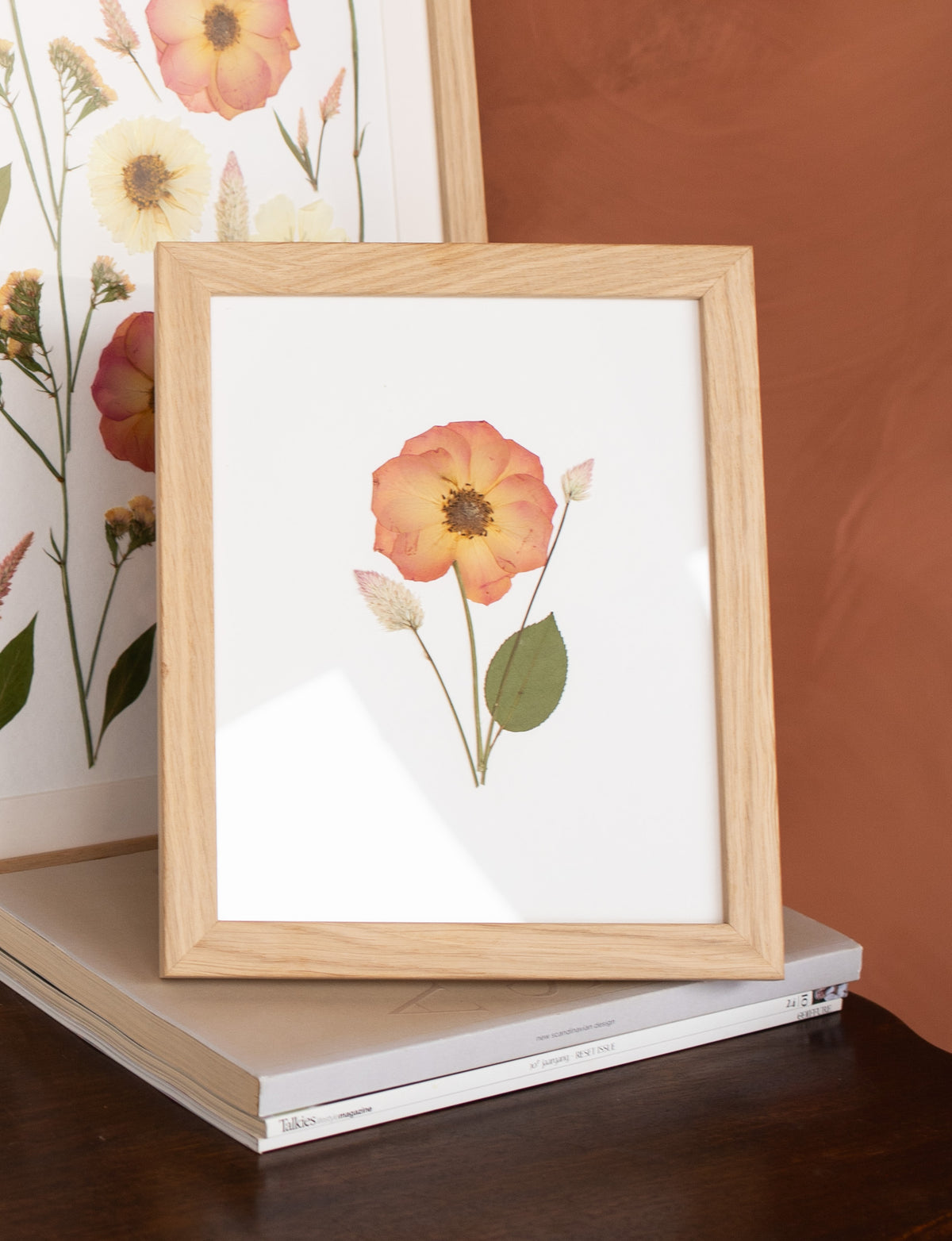 Enkel bloemmotief